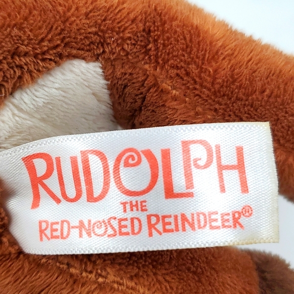 Chrismas Rudolph The Red Nosed Reindeer  Plush 7" Stuffed Animal Toy - Picture 6 of 8